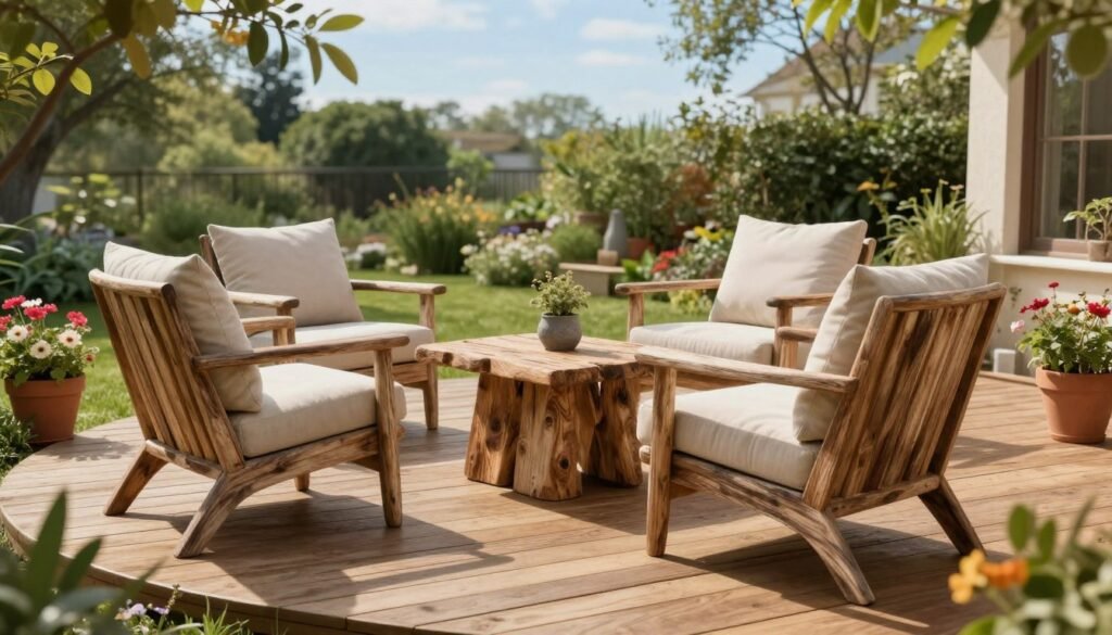 DIY patio furniture