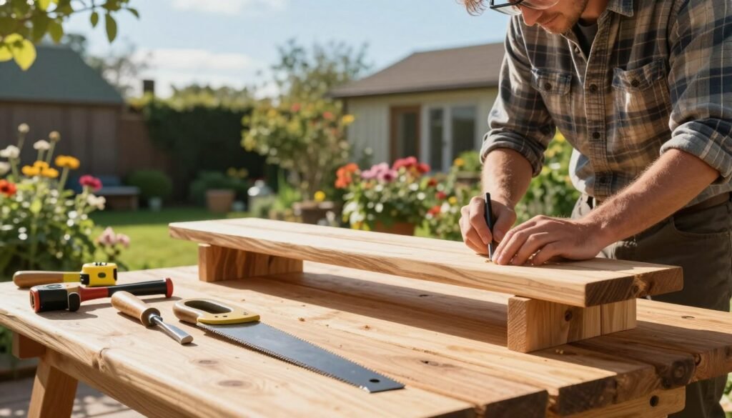 outdoor woodworking